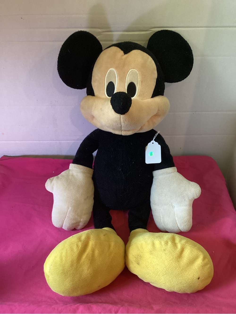 765-Disney Mickey Mouse 14 Inch Soft Texture Plush Toy with Embroidery Details